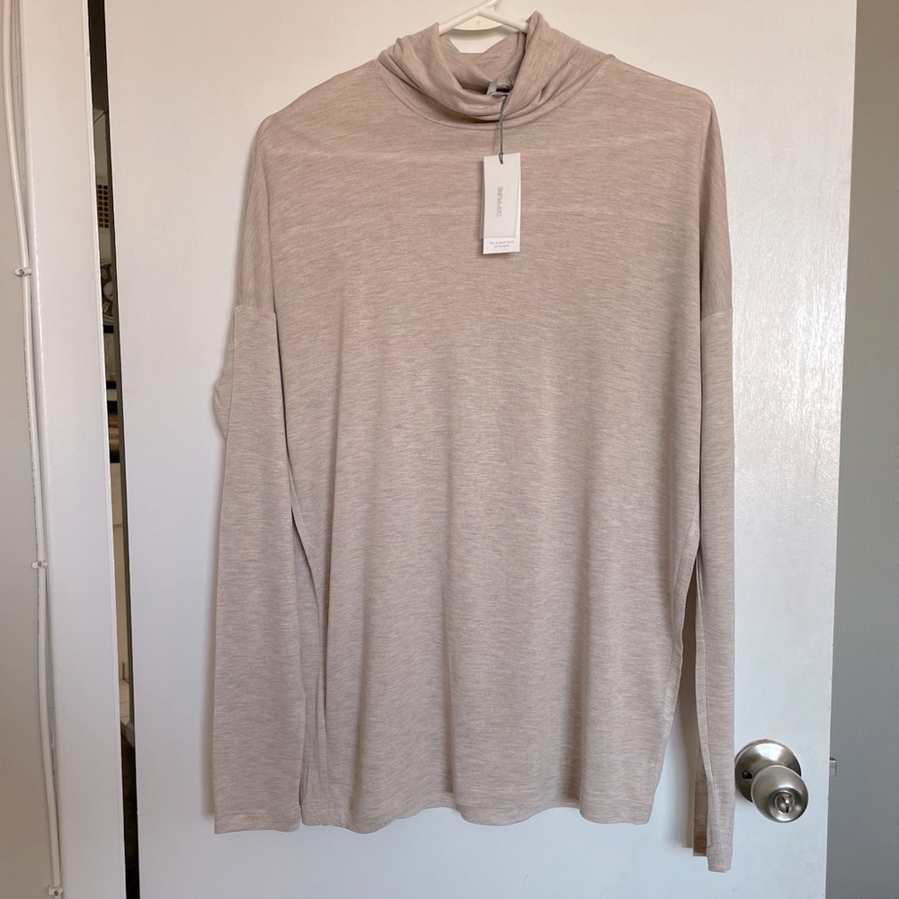Gap Pure Soft Draped Back Turtleneck - Size M
